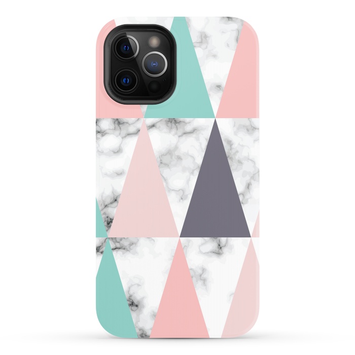 iPhone 12 Pro StrongFit Marble Geometry 039 by Jelena Obradovic