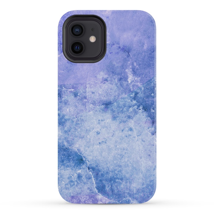iPhone 12 mini StrongFit Blue marble by Oana 