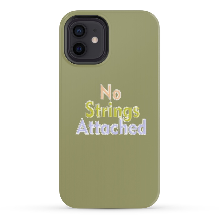 iPhone 12 mini StrongFit No Strings Attached by Dhruv Narelia