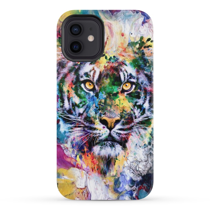 iPhone 12 mini StrongFit Tiger VII by Riza Peker