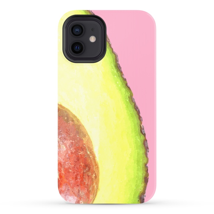 iPhone 12 StrongFit Avocado Tropical Fruit by Alemi