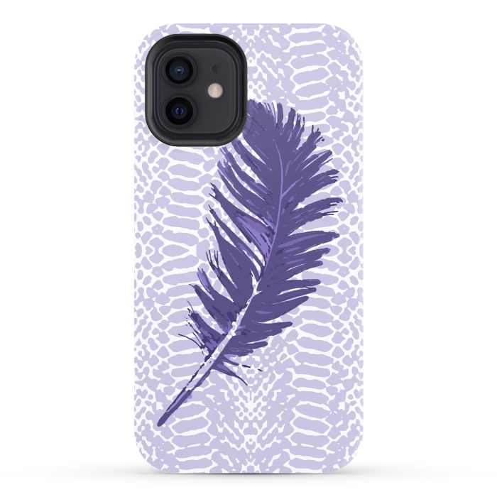 Violet feather