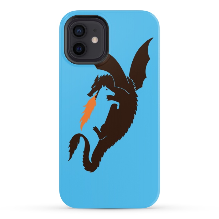 iPhone 12 StrongFit Dragon and Horse by Coffee Man
