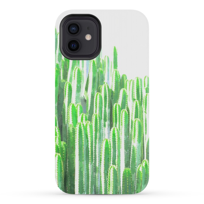 iPhone 12 mini StrongFit Cactus Illustration by Alemi