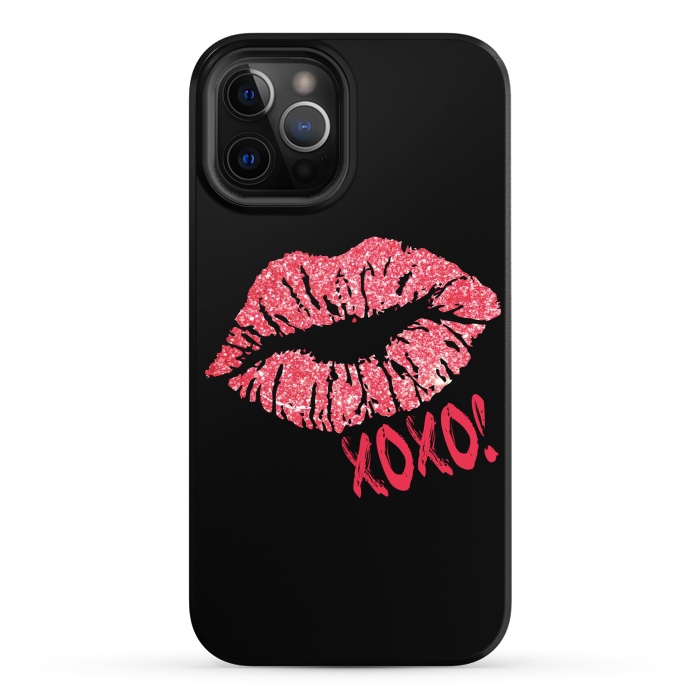 iPhone 12 Pro StrongFit Lips XOXO by Alemi