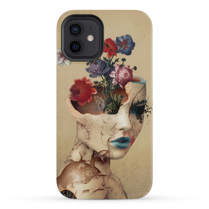 iPhone 12 mini StrongFit Broken Beauty by Riza Peker