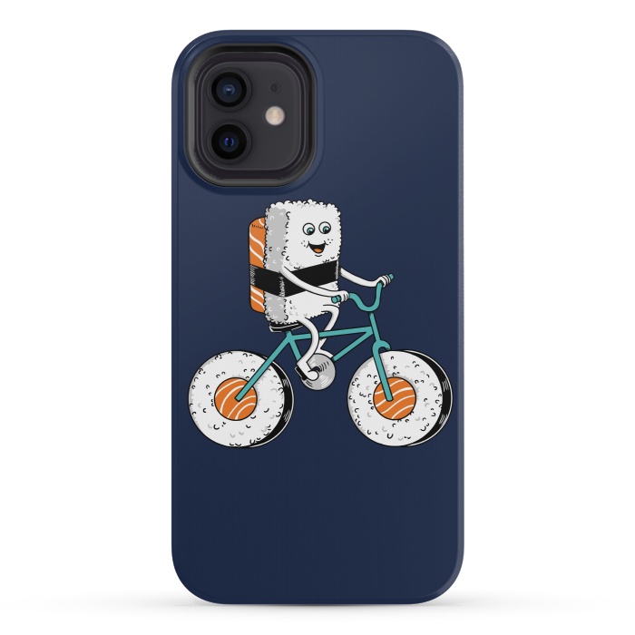 iPhone 12 mini StrongFit Sushi Bike by Coffee Man