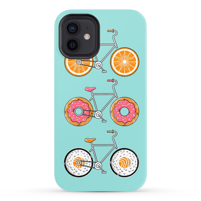 iPhone 12 StrongFit Food Bicycle by Coffee Man