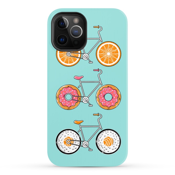 iPhone 12 Pro StrongFit Food Bicycle by Coffee Man