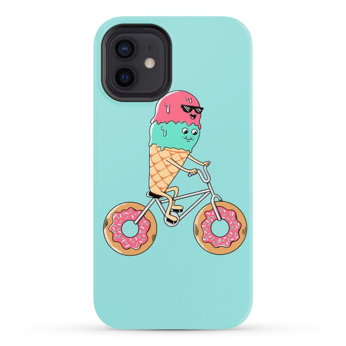 iPhone 12 StrongFit Donut Bicycle by Coffee Man
