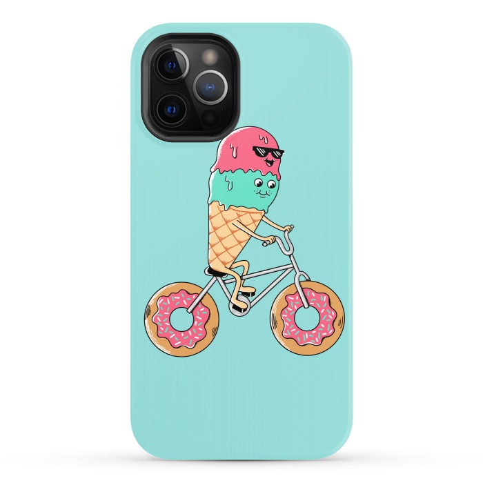 iPhone 12 Pro StrongFit Donut Bicycle by Coffee Man