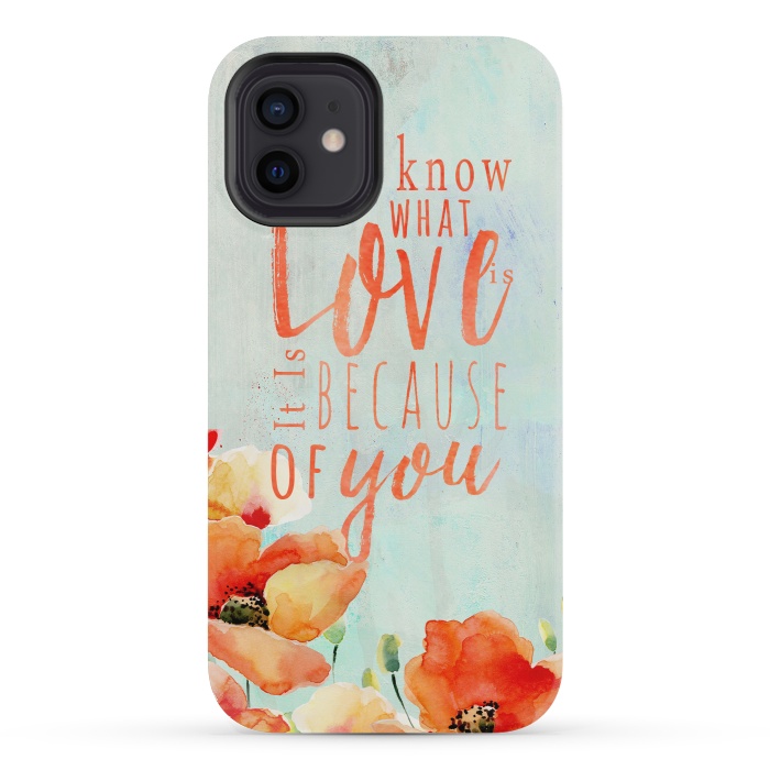 iPhone 12 mini StrongFit About Love by  Utart