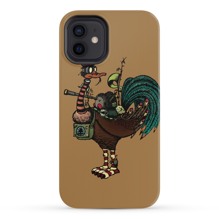 iPhone 12 mini StrongFit NATURE WARRIORS - SCOUTS - COLOR V by Mangulica