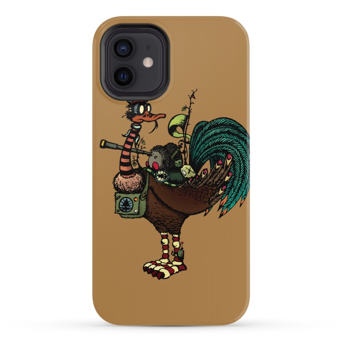 iPhone 12 StrongFit NATURE WARRIORS - SCOUTS - COLOR V by Mangulica