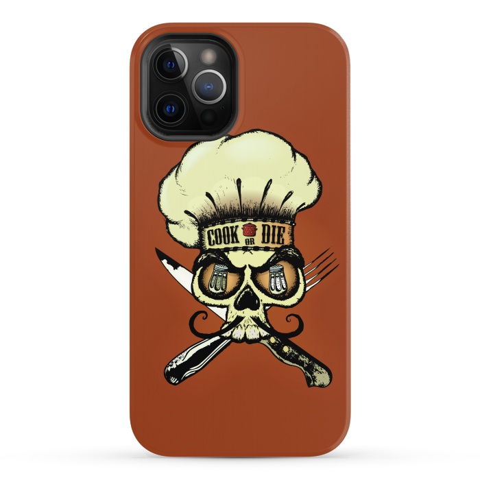 iPhone 12 Pro StrongFit COOK OR DIE by Mangulica