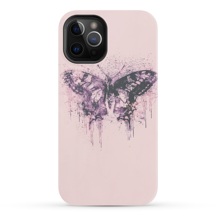 iPhone 12 Pro StrongFit Artsy Butterfly  by Andrea Haase