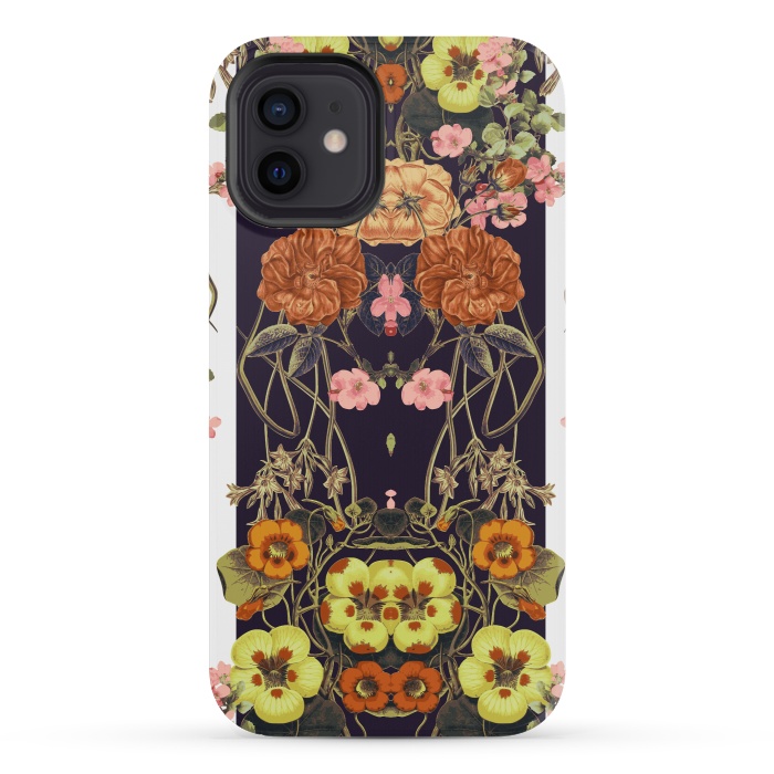iPhone 12 mini StrongFit Floral Crossings 02 by Zala Farah