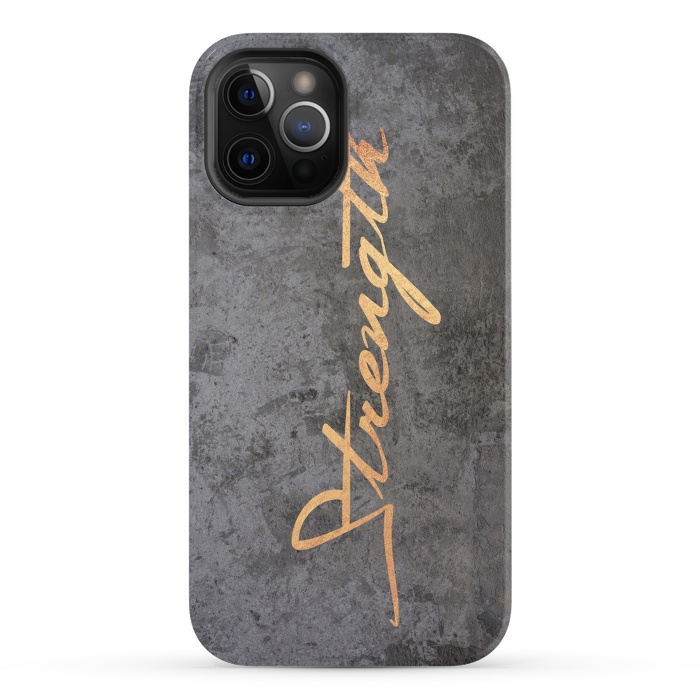 iPhone 12 Pro StrongFit Strength by ''CVogiatzi.