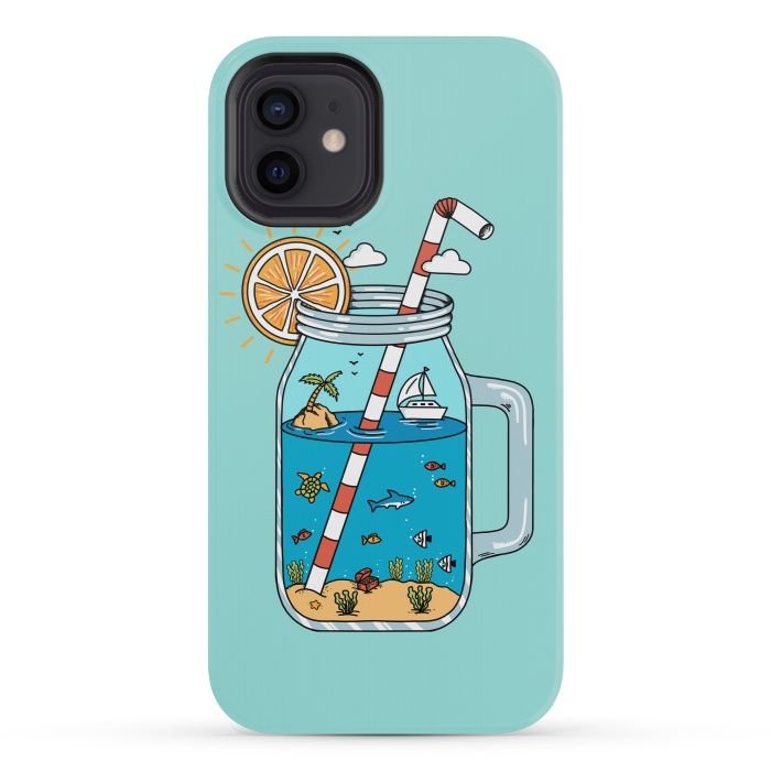 iPhone 12 mini StrongFit Drink Landscape by Coffee Man