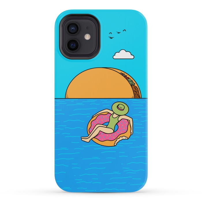 iPhone 12 mini StrongFit Taco Landscape by Coffee Man