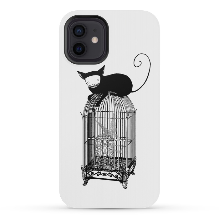 iPhone 12 mini StrongFit Cages by Laura Nagel
