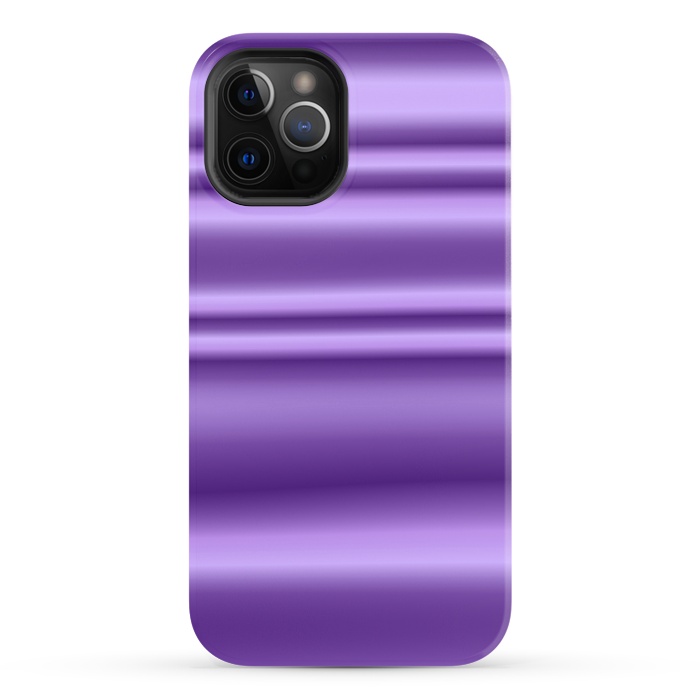 iPhone 12 Pro StrongFit Shiny Purple by Andrea Haase