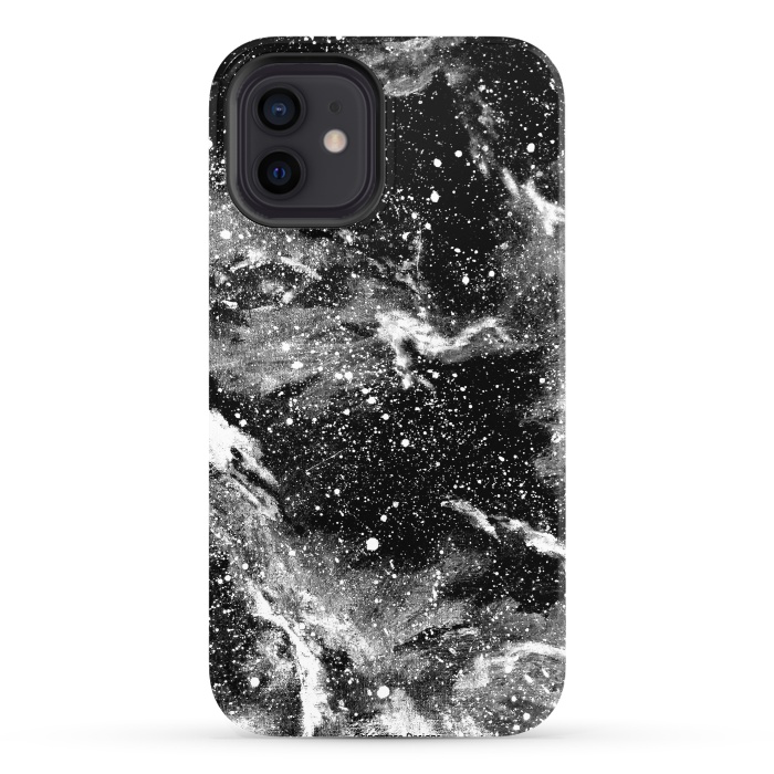 iPhone 12 StrongFit Galaxy Marbled by Gringoface Designs