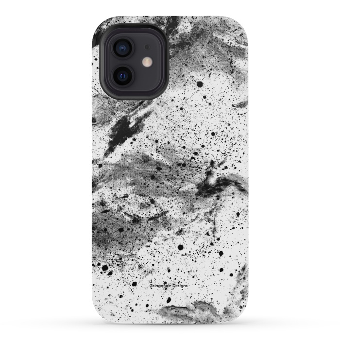 iPhone 12 mini StrongFit Marble Galaxy by Gringoface Designs