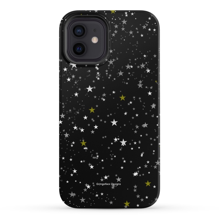 iPhone 12 mini StrongFit Stars by Gringoface Designs