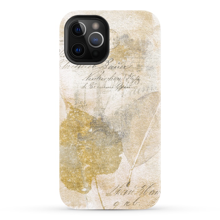 iPhone 12 Pro StrongFit Golden Memories by Andrea Haase