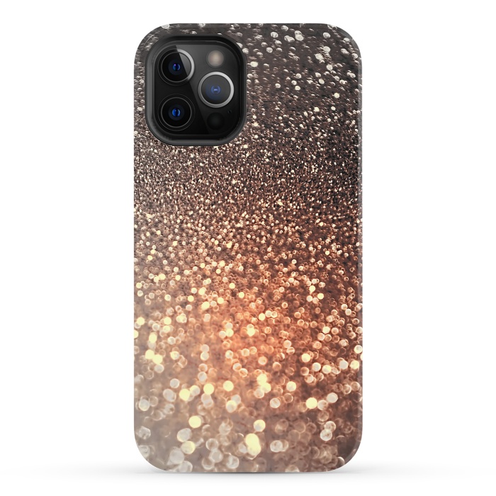 iPhone 12 Pro StrongFit Cappuccino Glitter by  Utart