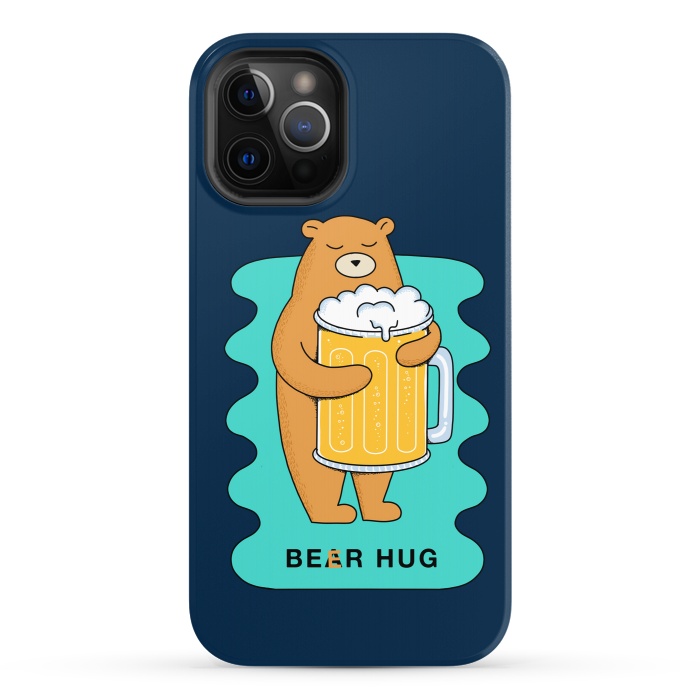 iPhone 12 Pro StrongFit Beer Hug by Coffee Man