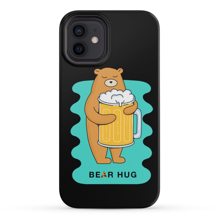 iPhone 12 mini StrongFit Beer Hug 2 by Coffee Man