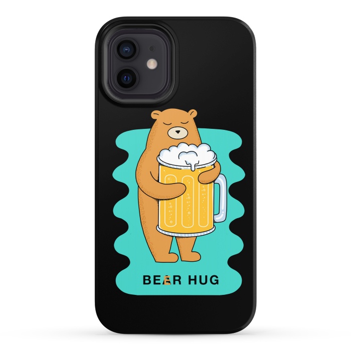 iPhone 12 StrongFit Beer Hug 2 by Coffee Man