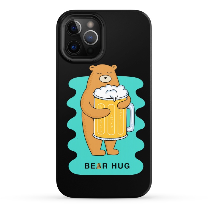 iPhone 12 Pro StrongFit Beer Hug 2 by Coffee Man