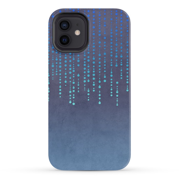 iPhone 12 mini StrongFit Blue Glamour by Andrea Haase