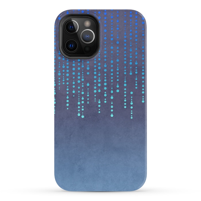iPhone 12 Pro StrongFit Blue Glamour by Andrea Haase