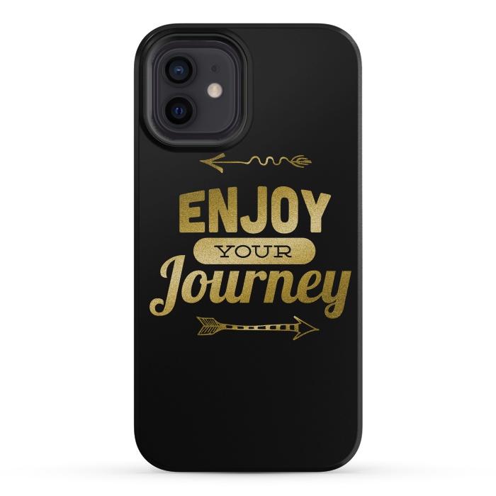iPhone 12 mini StrongFit Enjoy Your Journey by Andrea Haase