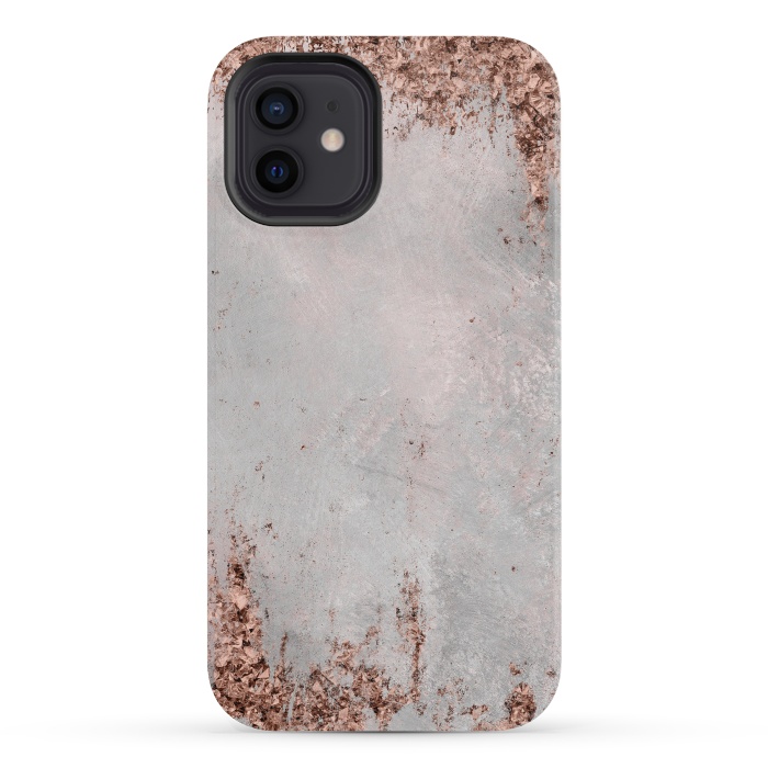 iPhone 12 mini StrongFit Copper Glamour 2 by Andrea Haase