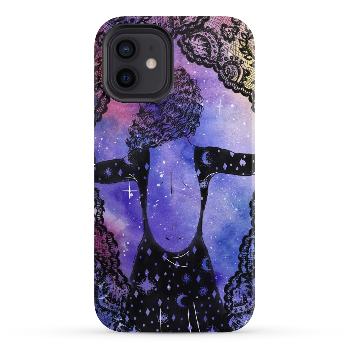 iPhone 12 StrongFit Cosmic Hope by DejaDrewit