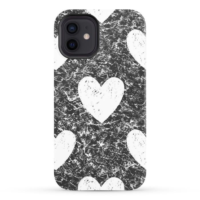 iPhone 12 StrongFit Cozy Hearts by ''CVogiatzi.
