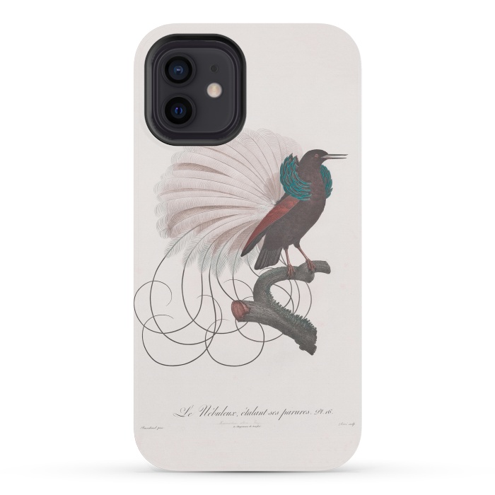 iPhone 12 mini StrongFit Extravagant Vintage  Bird by Andrea Haase