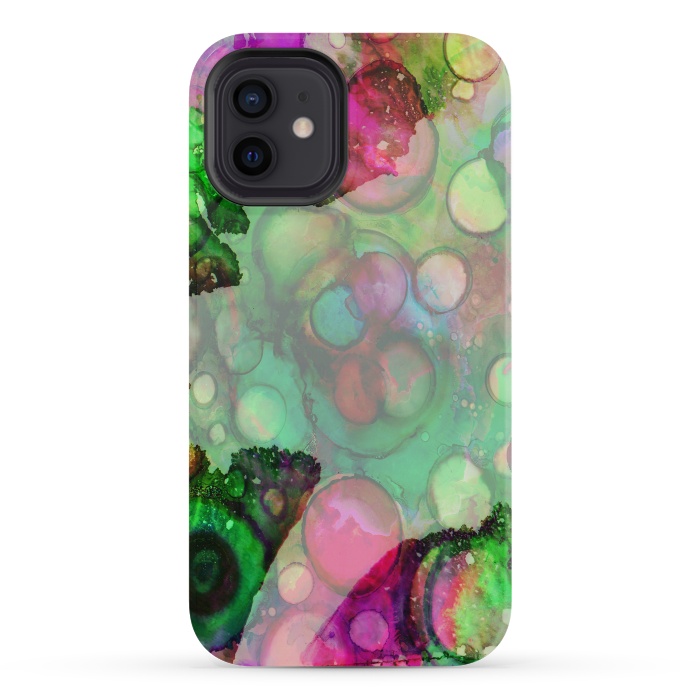 iPhone 12 mini StrongFit Alcohol ink 2 by haroulita