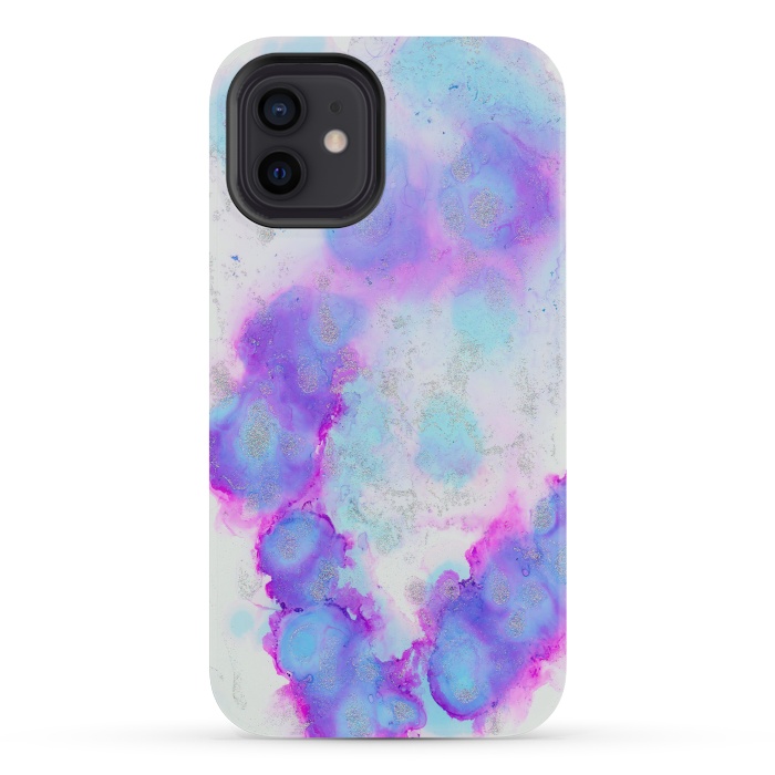 iPhone 12 mini StrongFit Alcohol ink 3 by haroulita