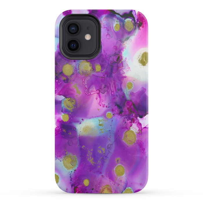 iPhone 12 StrongFit Alcohol ink 9 by haroulita