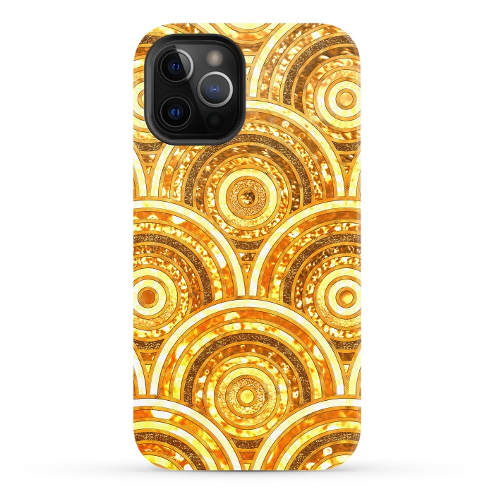 iPhone 12 Pro StrongFit aztec gold by  Utart