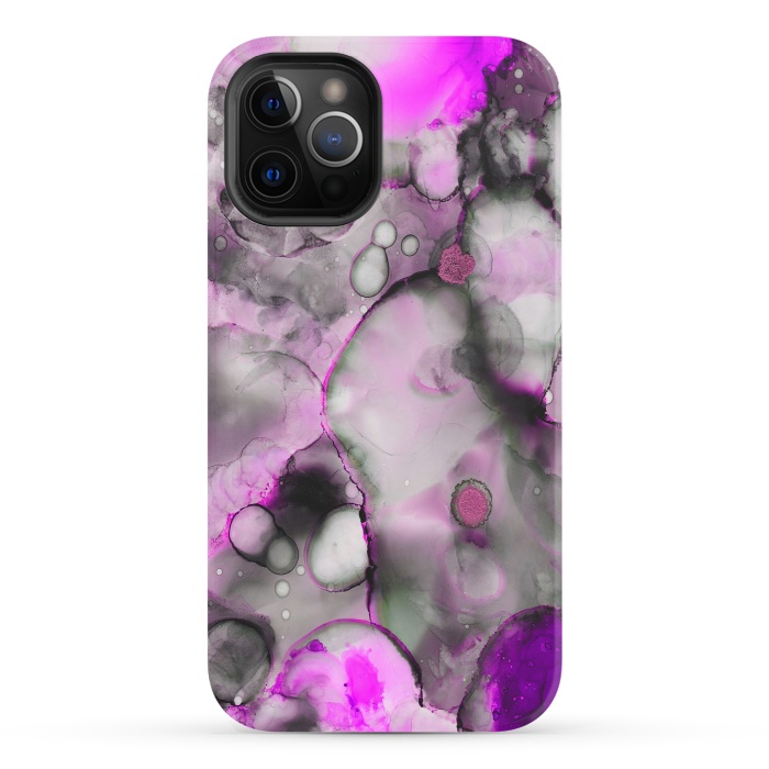 iPhone 12 Pro StrongFit Alcohol ink 10 by haroulita