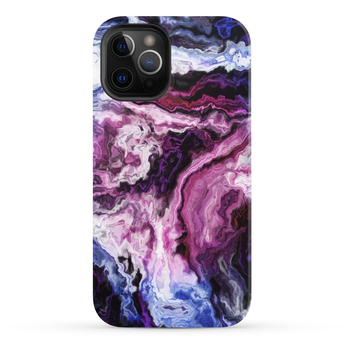 iPhone 12 Pro StrongFit wavy marble i by haroulita