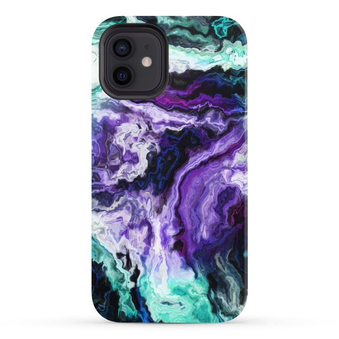 iPhone 12 StrongFit wavy marble ii by haroulita