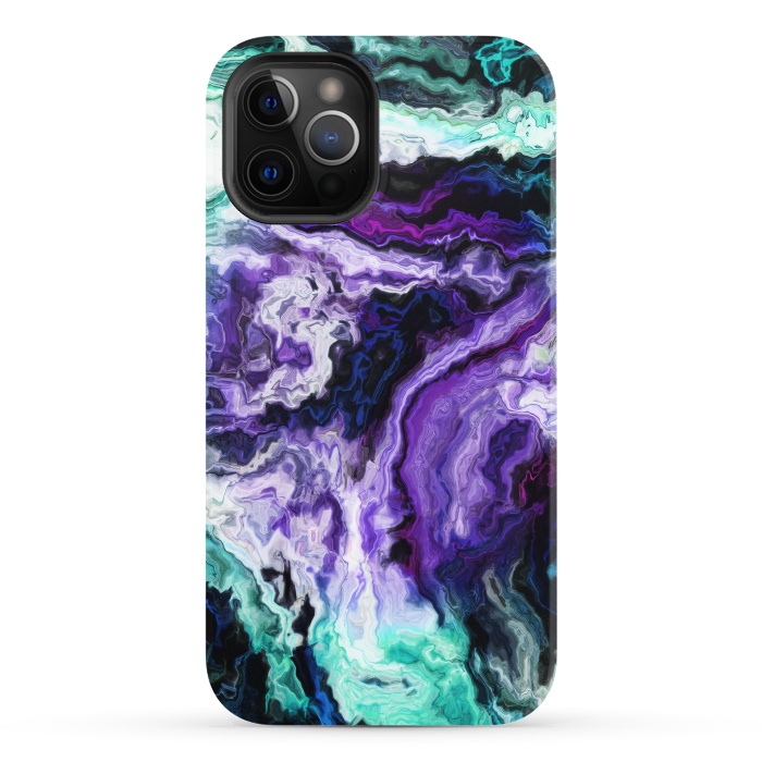 iPhone 12 Pro StrongFit wavy marble ii by haroulita